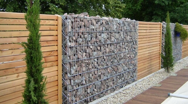 Как сделать габион своими руками