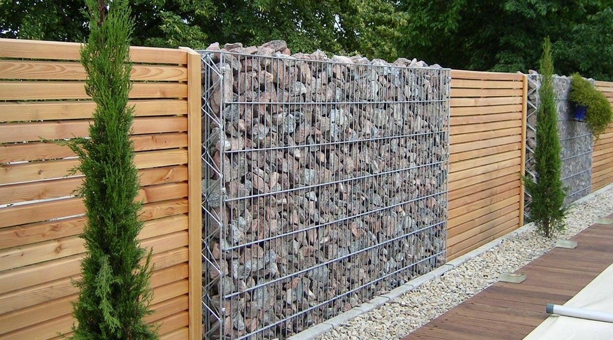 Как сделать габион своими руками