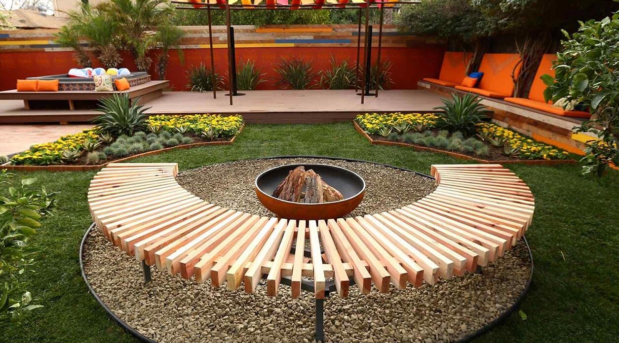 Обустройство зоны отдыха